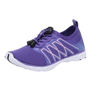 CIOR Merence Girls Purple Lightweight Athletic Water Shoes Size 5